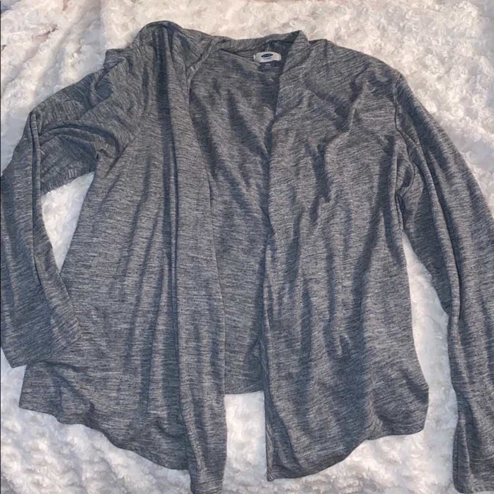 Open cardigan